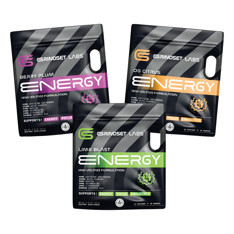 Energy Gummies for Focus & Performance | Grindset Labs
